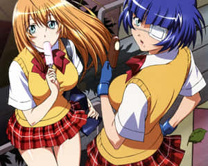 Kanu Uncho From Ikki Tousen In Action Wallpaper