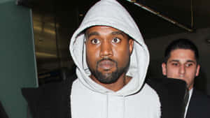 Kanye West Hoodie Airport Style Wallpaper