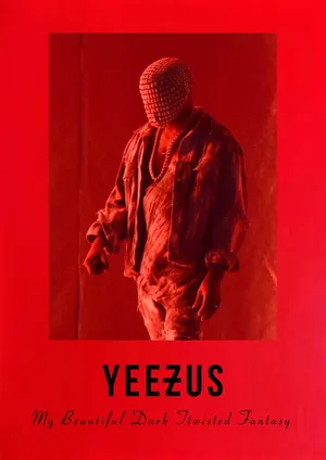 Kanye West Yeezus Red Wallpaper