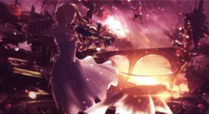 Kaori Miyazono Violin Performance Wallpaper