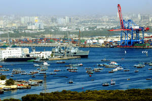 Karachi Port Grand Wallpaper