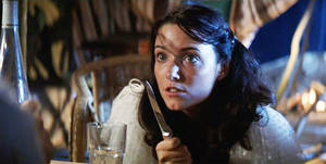 Karen Allen As Marion Ravenwood Movie Still Wallpaper