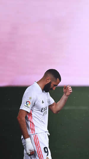 Karim Benzema Celebration Real Madrid Wallpaper