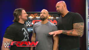 Karl Anderson In Raw Backstage Wallpaper