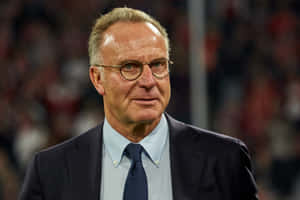 Karl-heinz Rummenigge At Allianz Arena 2019 Wallpaper