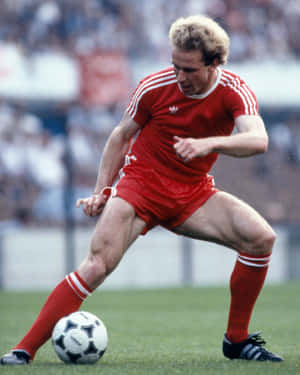 Karl-heinz Rummenigge At The European Cup Final Wallpaper