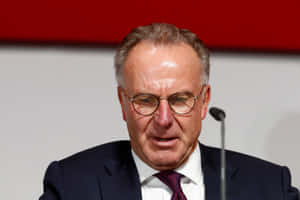 Karl-heinz Rummenigge Fc Bayern München Annual General Assembly Wallpaper