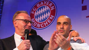 Karl-heinz Rummenigge Fc Bayern München Champions 2016 Party Wallpaper