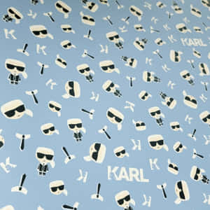 Karl Lagerfeld – Iconic Fashion Designer Wallpaper