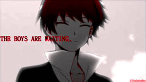 Karma Akabane The Boys Are Waiting Wallpaper