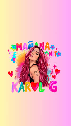 Karol G Manana Sera Bonito Artwork Wallpaper