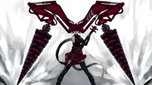 Kasane Teto Battle Mode Wallpaper