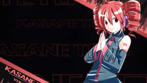 Kasane Teto Character Art Wallpaper