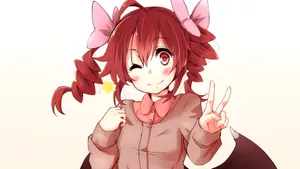 Kasane Teto Cute Pose Wallpaper