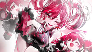 Kasane Teto Dynamic Art Wallpaper