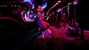 Kasane Teto Night Vibes Wallpaper