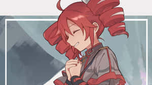 Kasane Teto Praying Pose Wallpaper