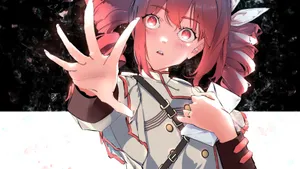 Kasane Teto Reaching Out Wallpaper