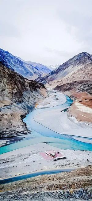 Kashmir_ Valley_ Confluence Wallpaper