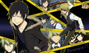 Kasuka Heiwajima In Intense Moment Wallpaper