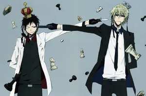 Kasuka Heiwajima Posing In Casual Outfit Wallpaper