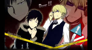 Kasuka Heiwajima Striking A Dramatic Pose Wallpaper