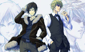 Kasuka Heiwajima Striking A Pose In A Dramatic Scene Wallpaper