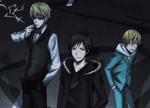 Kasuka Heiwajima Striking A Pose In Distinctive Attire Wallpaper