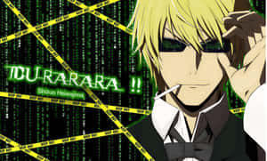 Kasuka Heiwajima Striking A Pose In The City Wallpaper