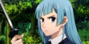 Kasumi Miwa Anime Character With Sword Wallpaper