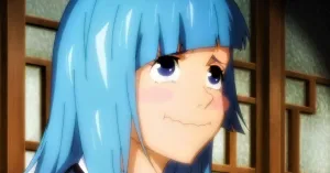 Kasumi Miwa Anime Smile Wallpaper