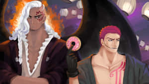Katakuri And Luffy Showdown Wallpaper