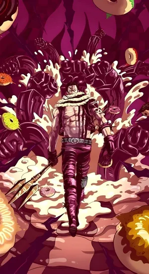 Katakuri Mochi Powers Wallpaper