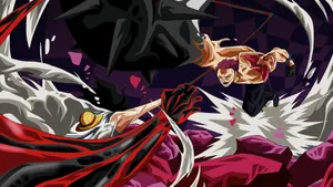 Katakuri Versus Luffy Battle Wallpaper
