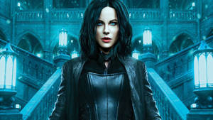 Kate Beckinsale As Selene Underworld Series Wallpaper