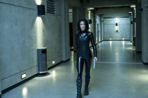 Kate Beckinsale As Vampire Selene In 'underworld' Wallpaper