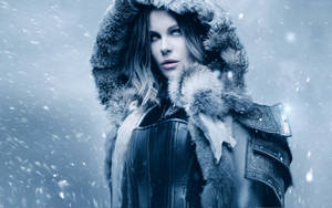 Kate Beckinsale In Underworld Series Wallpaper