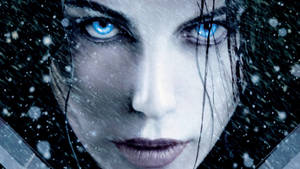 Kate Beckinsale Stars As Selene In The Iconic Underworld Film Series Wallpaper