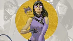 Kate Bishop Comics Promo Art Wallpaper