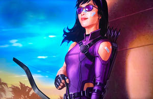 Kate Bishop Hawkeye Concept Art Wallpaper