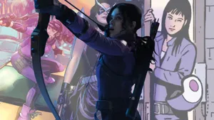 Kate Bishop Marvel Hawkeye Montage Wallpaper