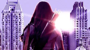 Kate Bishop Teaser Poster Hawkeye Wallpaper