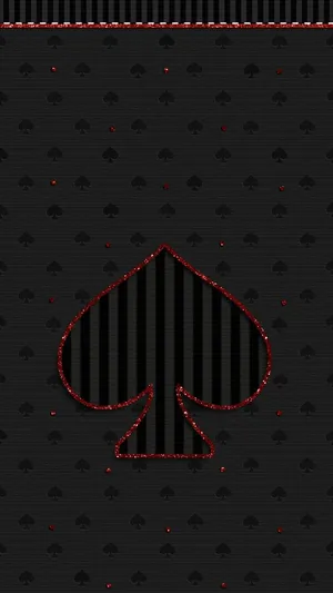 Kate Spade Black And Red Logo Wallpaper