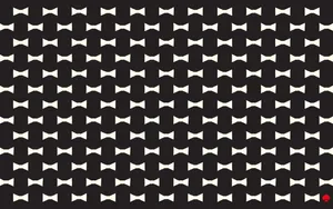 Kate Spade Desktop White Bowties Pattern Wallpaper