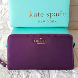 Kate Spade Purple Wallet Wallpaper