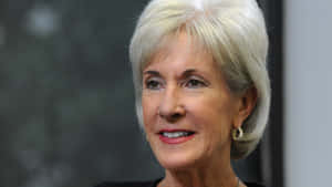 Kathleen Sebelius, Former Us Secretary Of Health Attending A Public Event Wallpaper