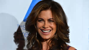 Kathy Ireland Smilingat Event Wallpaper