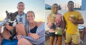 Katlyn Chookagian And Husband Wallpaper