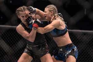 Katlyn Chookagian Fierce Battle Wallpaper