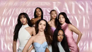 Katseye Diverse Fashion Models Group Wallpaper